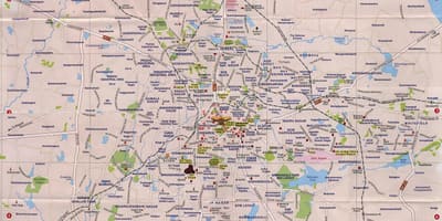 Bangalore atraksyon touris kat jeyografik