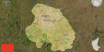 Kat jeyografik satelit nan Bangalore