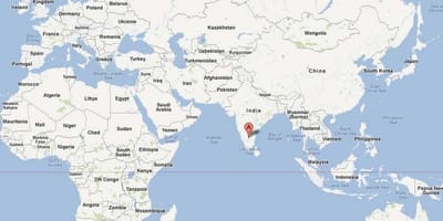 Bangalore nan mond lan kat jeyografik