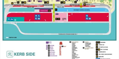 Kempegowda ayewopò entènasyonal la kat jeyografik