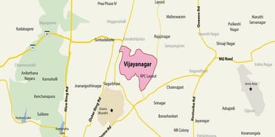 Kat jeyografik nan Vijayanagar Bangalore